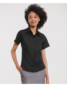 R-R-957F-0-Ladies Short Sleeve Ultimate Non-Iron Shirt 2